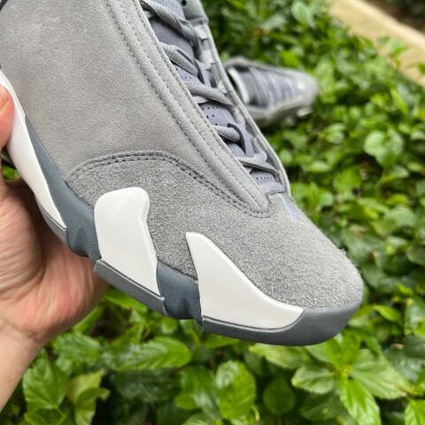 Jordan Air Jordan 14 Retro SE FJ3460 012 Flint Grey Stealth White US 9 5 UK 8 5 EUR 43 Basketball Shoe - Men's (BS-87330)