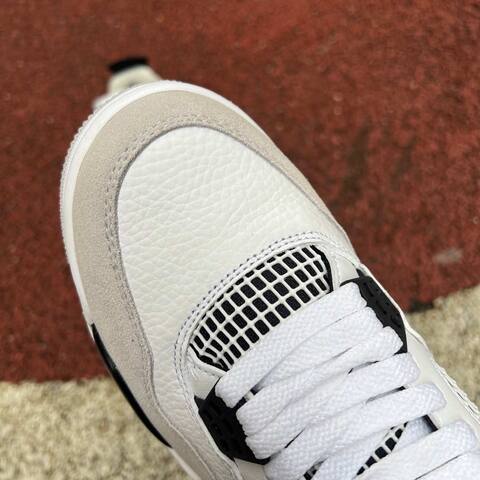 Jordan Air Jordan 4 408452-111 White Black Grey EU 36-47 5 Basketball Shoe - Unisex (BS-87256)