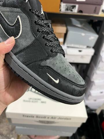 Jordan Air Jordan 1 Low LD8888 015 Black Grey US 8 UK 7 BR 39 5 EUR 41 26 Cm Sneaker - Unisex (BS-87163)