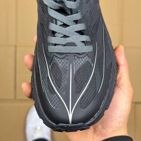 HOKA Mafate Speed 4 LITE Black Grey White Trail Shoe Trail Running Sneakers (BS-86937)