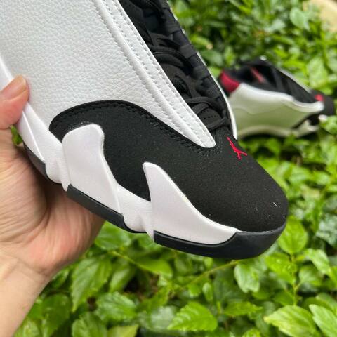 Jordan Air Jordan 14 Retro 487471-160 White Red Black EUR 43 Basketball Shoe - Men's (BS-87329)