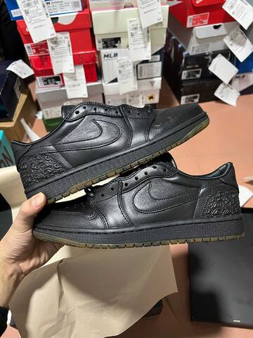 Jordan Air Jordan 1 Retro OG Xuan Wu IO3147-001 Black Gold EU 42 5 Sneaker - Men's (BS-87179)