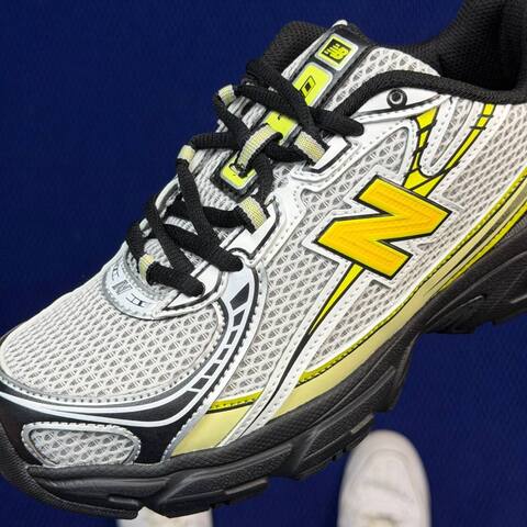 New Balance 740 U740FR2 White Yellow Black Grey USA 6 5 UK 6 EUR 39 5 Running Shoe - Women's (BS-87098)