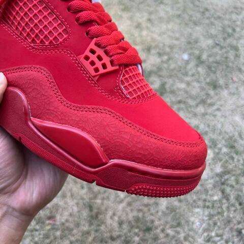 Jordan Air Jordan 4 Retro FV5029-600 University Red White US 9 5 UK 8 5 EUR 43 Basketball Shoe - Men's (BS-87279)