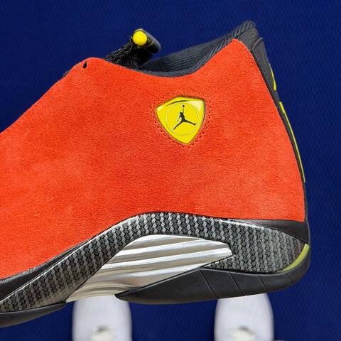 Jordan Air Jordan 14 Retro IF5015-600 Challenge Red Black Yellow Silver EU 42 5 Basketball Shoe - Men's (BS-87326)