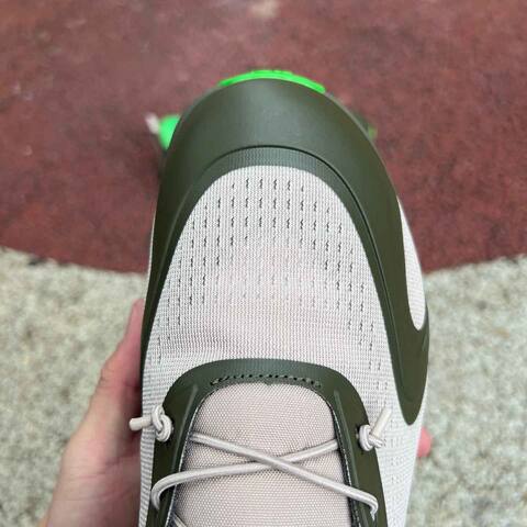 LOEWE x On Cloudsolo 3MF30664724 Khaki Green Sand Neon Green US 8 5 EU 42 UK 8 JP 26 5 Running Shoe Running Sneakers - Men's (BS-86765)