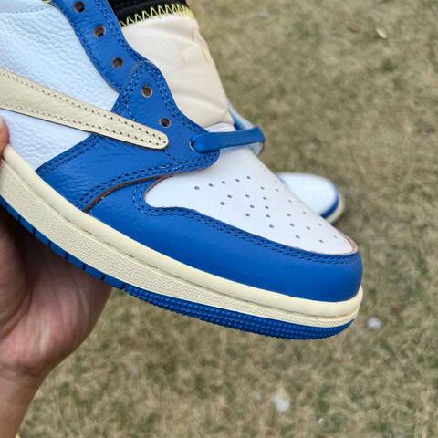 Jordan Air Jordan 1 Low OG SP DM7866 111 Sail Military Blue EU 42 Sneaker - Men's (BS-87209)