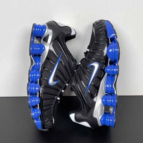 Nike Shox TL black blue silver casual lifestyle