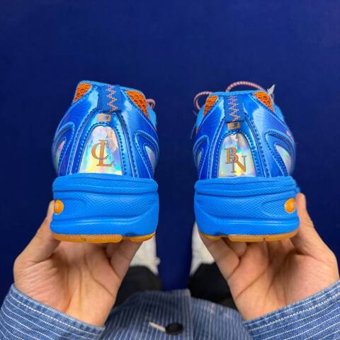 New Balance 740 U740CB2 Blue Orange Iridescent Gum USA 6 5 UK 6 EUR 39 5 Training Shoe - Women's (BS-87101)