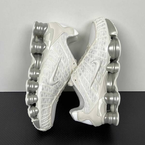 Nike Shox TL white silver lifestyle