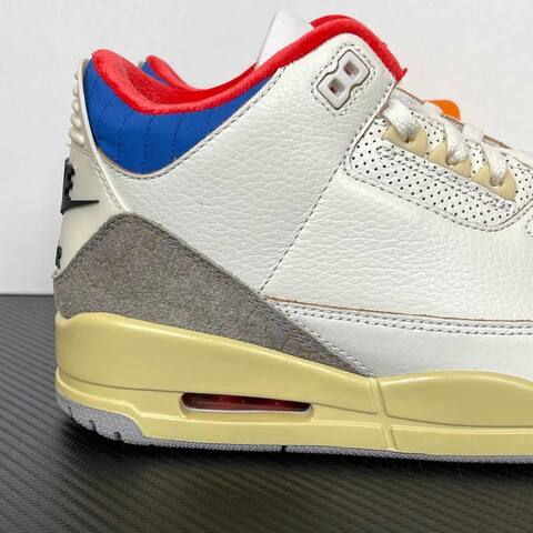 Jordan Air Jordan 3 Retro OG SP IB1482 100 White Black Sport Royal Red US 8 5 UK 7 5 EUR 42 26 5cm Basketball Shoe - Men's (BS-87342)