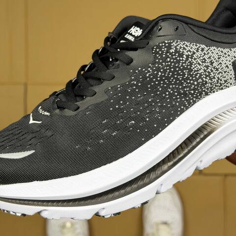 HOKA ONE ONE Kawana Black White Grey Running Shoe Running Sneakers (BS-86924)