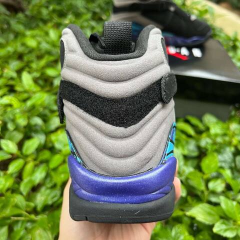 Jordan Air Jordan 8 Retro 305381-006 Black Red Grey Blue EUR 43 Basketball Shoe - Men's (BS-87311)