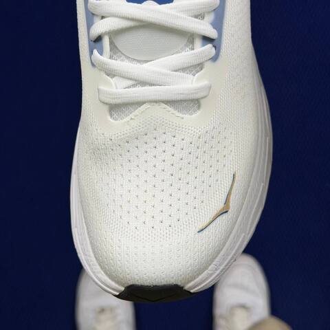HOKA Arahi 7 White Blue Gold Running Shoe Running Sneakers (BS-86827)