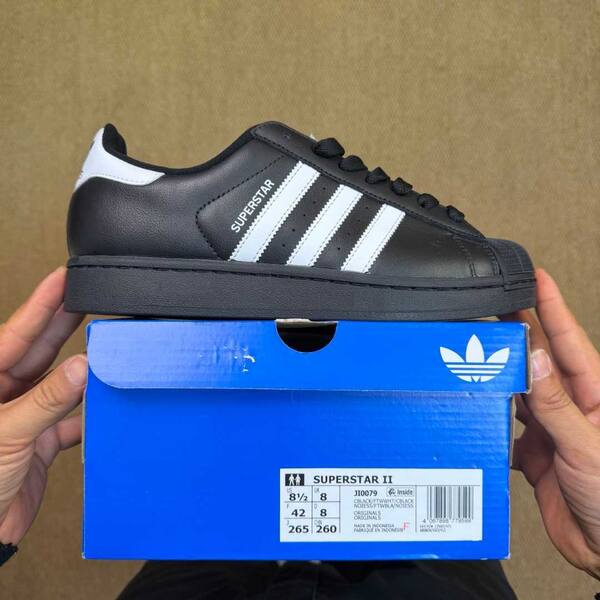 Adidas Superstar II JI0079 Black/White EU 36-45 casual