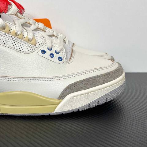 Jordan Air Jordan 3 Retro OG SP IB1482 100 White Black Sport Royal Red US 8 5 UK 7 5 EUR 42 26 5cm Basketball Shoe - Men's (BS-87342)