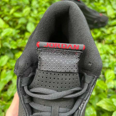 Jordan Air Jordan 14 Retro 487471 003 Black Varsity Red EU 43 Basketball Shoe - Men's (BS-87332)