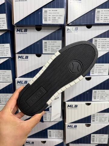 MLB Chunky Liner White Burgundy Black Pink Grey Skate Shoe Skate Sneakers (BS-86948)