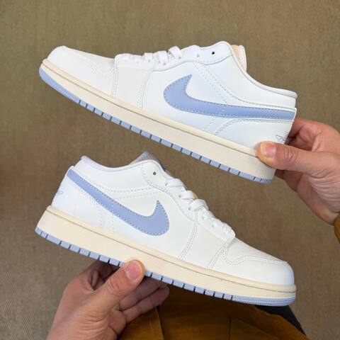 Jordan Air Jordan 1 Low DC0774 106 Sail Ghost Coconut Milk US 8 UK 7 EUR 41 Sneaker - Men's (BS-87234)