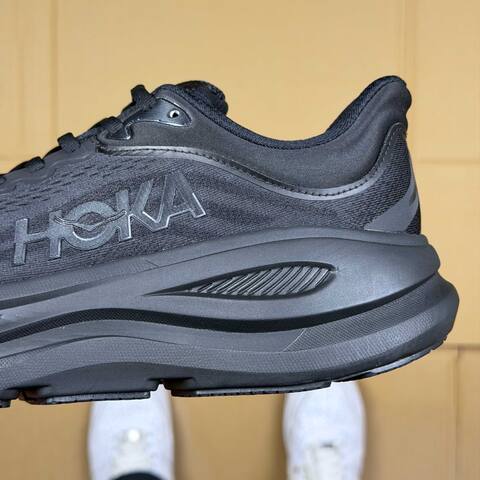 HOKA Bondi 9 Triple Black White Running Shoe Running Sneakers (BS-86914)