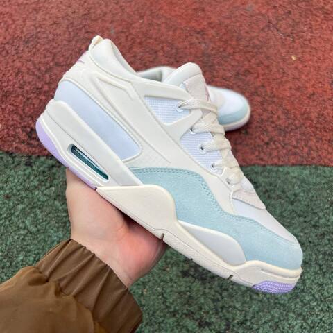 Jordan Air Jordan 4 RM IB7408 133 Sail Light Blue White Purple US 8 5 UK 7 5 EUR 42 BR 40 Cm 26 5 Sneaker - Men's (BS-87282)