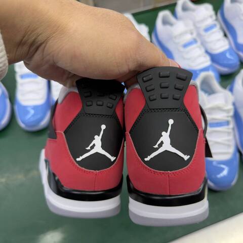 Jordan Air Jordan 4 Retro FQ8138 600 Fire Red White Black EU 43 Basketball Shoe - Men's (BS-87252)
