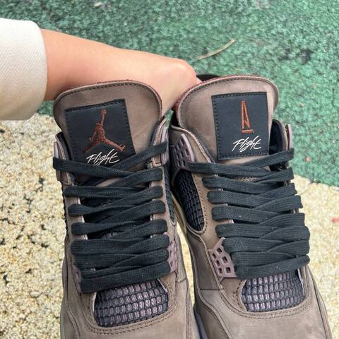 Jordan Air Jordan 4 Retro OG SP AMM IF3102 200 Dark Mocha Bronze Burgundy Black EU 36-48 5 Basketball Shoe - Unisex (BS-87285)