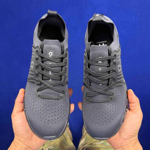 On Cloudswift 4 Triple Black Dark Grey Running Shoe Running Sneakers (BS-86745)