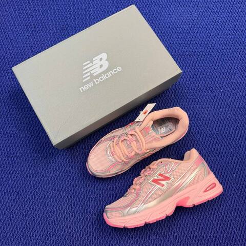 New Balance 740 U740AP2 Light Pink Silver Red USA 6 5 UK 6 EUR 39 5 Training Shoe - Women's (BS-87096)