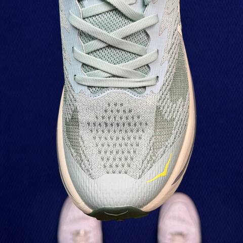 HOKA Challenger 8 Light Mint Cream White Yellow Trail Shoe Trail Running Sneakers (BS-86845)