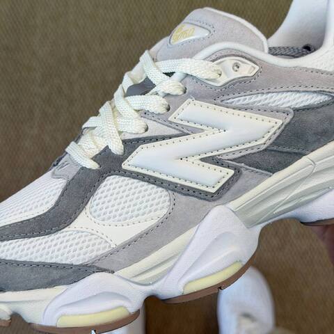 New Balance 9060 U9060AUB White Grey Cream Beige EU 40 Sneaker - Men's (BS-87136)