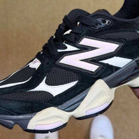 New Balance 9060 U9060JBR Black Pink White Cream Navy EU 38 Sneaker - Women's (BS-87133)