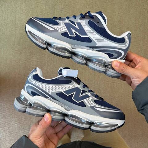 New Balance U20001PB Navy Gray White Silver USA 8 UK 7 5 EU 41 Sneaker - Men's (BS-87138)