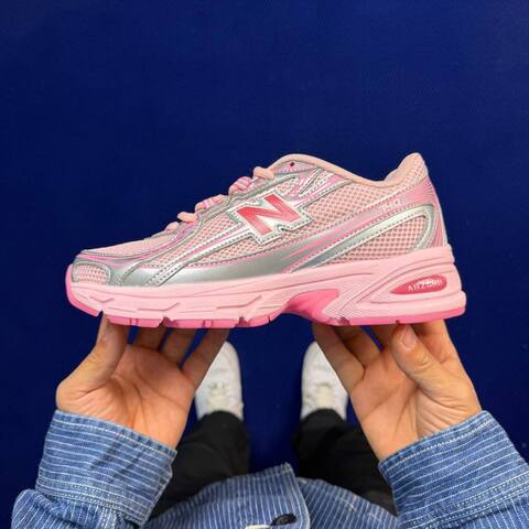New Balance 740 U740AP2 Light Pink Silver Red USA 6 5 UK 6 EUR 39 5 Training Shoe - Women's (BS-87096)