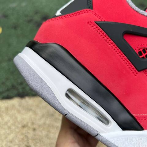 Jordan Air Jordan 4 Retro FQ8138 600 Fire Red White Black US 10 UK 9 BR 42 EUR 44 28 Cm Basketball Shoe - Men's (BS-87248)