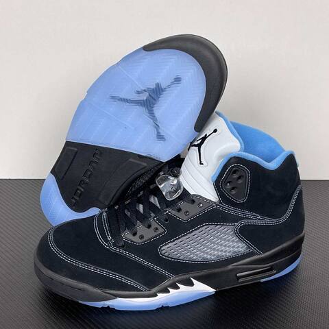 Jordan Air Jordan 5 DD0587-008 Black White University Blue EU 36-48 5 Basketball Shoe - Unisex (BS-87286)