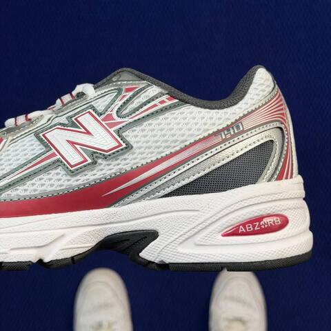 New Balance U740RD2 740 White Red Grey Black USA 6 5 UK 6 EUR 39 5 Training Shoe - Women's (BS-87100)