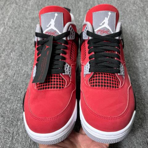 Jordan Air Jordan 4 Retro FQ8138 600 Fire Red White Black EU 43 Basketball Shoe - Men's (BS-87252)