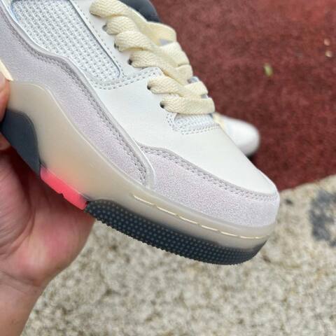 Jordan Flight Court SP FZ9854 108 Beige Gray Red Black US 7 UK 6 BR 38 EUR 40 25cm Sneaker - Unisex (BS-87246)