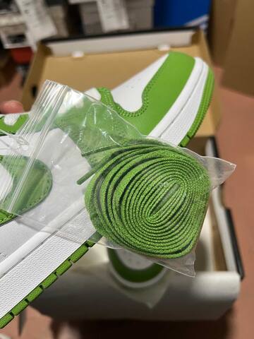 Jordan Air Jordan 1 Low SE HF4823-100 White Green Yellow US 8 5 UK 7 5 EUR 42 Sneaker - Men's (BS-87182)