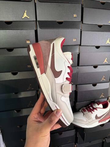 Jordan Air Jordan Legacy 312 Low IQ9783-121 White Beige Red Brown US 9 UK 8 EUR 42 5 27cm Sneaker - Men's (BS-87348)