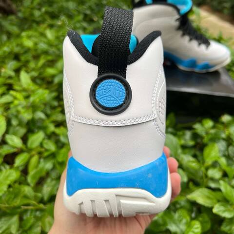 Jordan Air Jordan 9 Retro FQ8992 101 Summit White Black Blue EUR 42 5 Basketball Shoe - Men's (BS-86742)