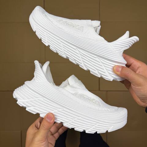 HOKA Restore TC White Sneaker Casual Sneakers (BS-86931)