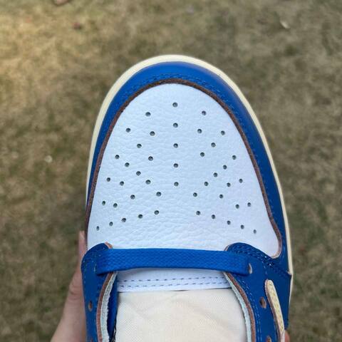 Jordan Air Jordan 1 Low OG SP DM7866 111 Sail Military Blue EU 42 Sneaker - Men's (BS-87209)
