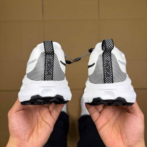 HOKA Mafate Speed 4 LITE White Black Grey Trail Shoe Trail Running Sneakers (BS-86938)