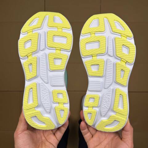 HOKA Bondi 9 Mint Green Pink White Black Yellow Running Shoe Running Sneakers (BS-86906)