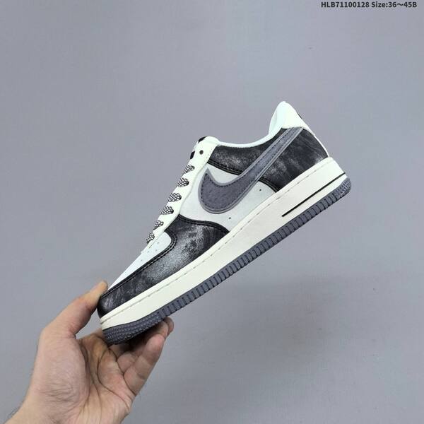 Nike Air Force 1 07 LV8 DM6688 off white grey black EU 36 45 skate shoe EU 36-45