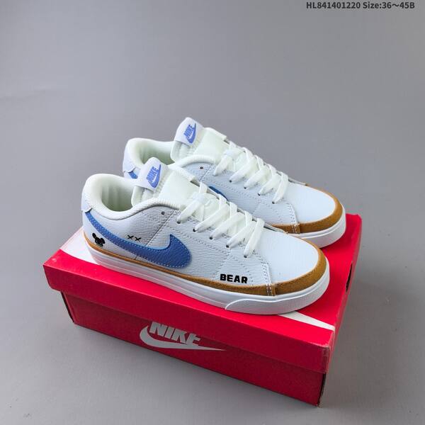 Nike Court Legacy CU4150-109 white black red tan EU 36-45 skate shoe