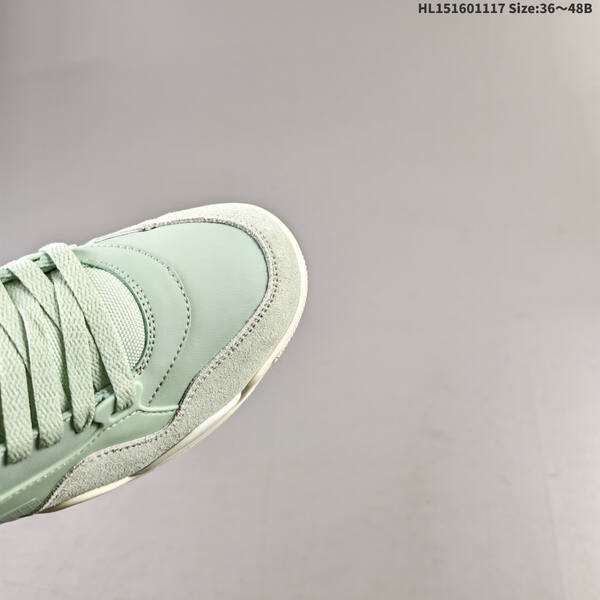 Jordan Air Jordan 4 RM FQ7940-003 light mint/seafoam green with grey suede and white sole EU 36-48 lifestyle