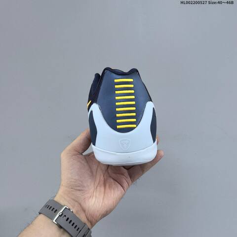 Nike Kobe 9 Low Purple Navy Yellow White EU 40-46 Basketball Shoe - Men's (BS-60071)